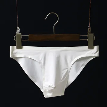 Sexy Men Underwear Brief Shorts Ice Silk Seamless Panties Man Solid Thin Semi Transparent Pouch Underpants Cueca masculina M-XXL
Sexy Men Underwear Brief Shorts Ice Silk Seamless Panties Man Solid Thin Semi Transparent Pouch Underpants Cueca masculina M-XXL