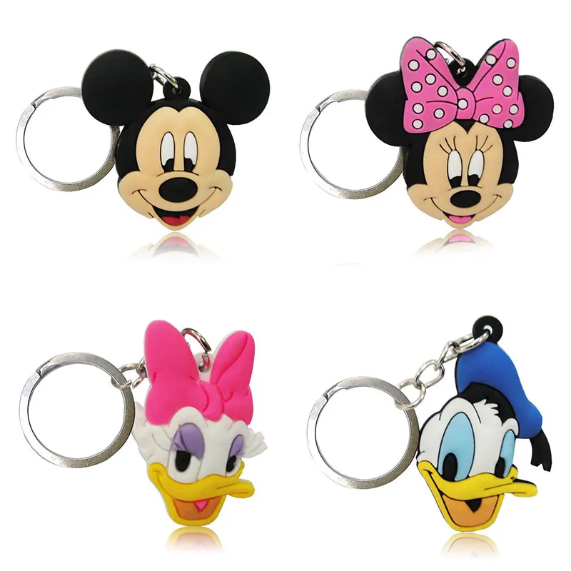 2-4PCS Cartoon Figure Mickey Key Chain PVC Cute Anime Minnie Key Ring Kids Toy Pendant Keychain Key Holder Fashion Jewelry
2-4PCS Cartoon Figure Mickey Key Chain PVC Cute Anime Minnie Key Ring Kids Toy Pendant Keychain Key Holder Fashion Jewelry