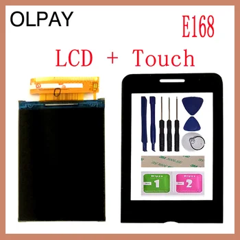 OLPAY For Philips Xenium E168 CTE168 Separate LCD Display With Touch Screen Sensor Glass Lens Black Color With Tools Tape
OLPAY For Philips Xenium E168 CTE168 Separate LCD Display With Touch Screen Sensor Glass Lens Black Color With Tools Tape