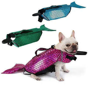 Dog Life Vest Summer Fish Shape Pet Life Jacket Dog Safety Clothes Dogs Pets Safety Swimming Suit Mermaid Sea-Maid Pet Costume
Dog Life Vest Summer Fish Shape Pet Life Jacket Dog Safety Clothes Dogs Pets Safety Swimming Suit Mermaid Sea-Maid Pet Costume