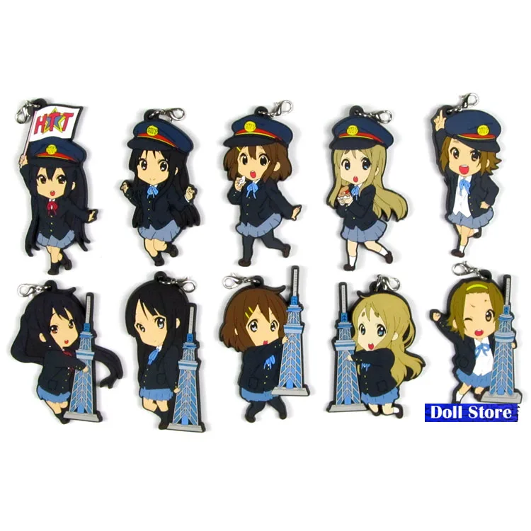K-ON! Original Japanese anime figure rubber mobile phone charms keychain strap D208
K-ON! Original Japanese anime figure rubber mobile phone charms keychain strap D208
