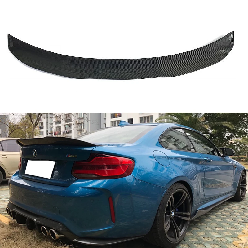 PSM Style For BMW F22 Real Carbon Fiber Car Trunk Spoiler Wing For BMW F22 M235i F87 M2 2014-2018 Car Rear Lip Wing Spoiler
PSM Style For BMW F22 Real Carbon Fiber Car Trunk Spoiler Wing For BMW F22 M235i F87 M2 2014-2018 Car Rear Lip Wing Spoiler