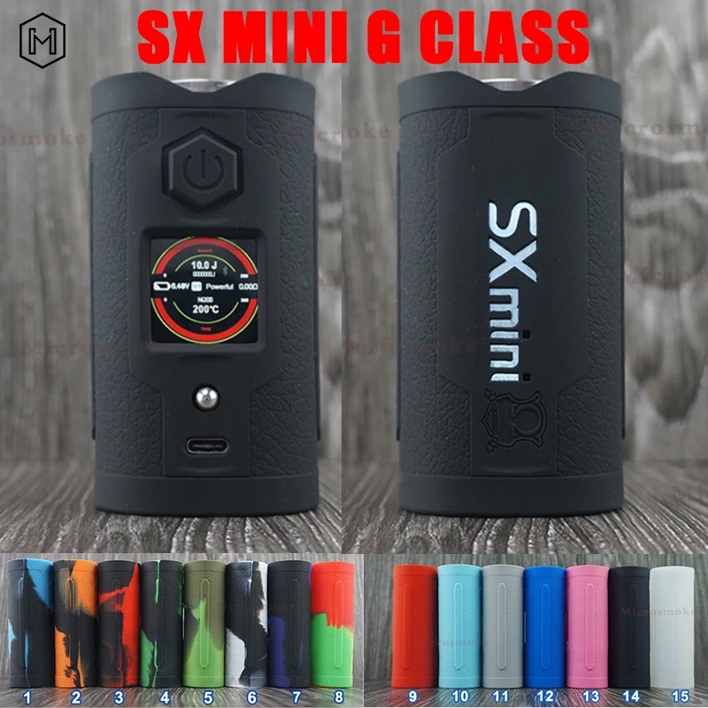 1pc Authentic silicone case for SX MINI G Class VAPE kit for smok tfv12 augvape merlin mini sx mini g class silicone case
1pc Authentic silicone case for SX MINI G Class VAPE kit for smok tfv12 augvape merlin mini sx mini g class silicone case