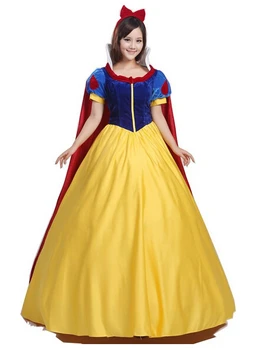 2016 Adult Custom made Snow White Princess Cosplay Costume For Parties 
2016 Adult Custom made Snow White Princess Cosplay Costume For Parties
