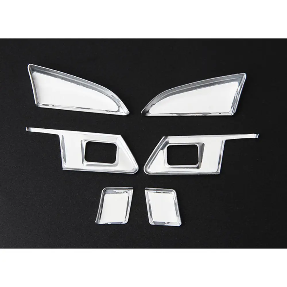 BBQ@FUKA Car Steering Wheel Button Cover Trims Matte Silver Styling Sticker ABS For 2014-2016 Audi A3 S3 S5 S6 S7 RS5 RS7 Q5
BBQ@FUKA Car Steering Wheel Button Cover Trims Matte Silver Styling Sticker ABS For 2014-2016 Audi A3 S3 S5 S6 S7 RS5 RS7 Q5