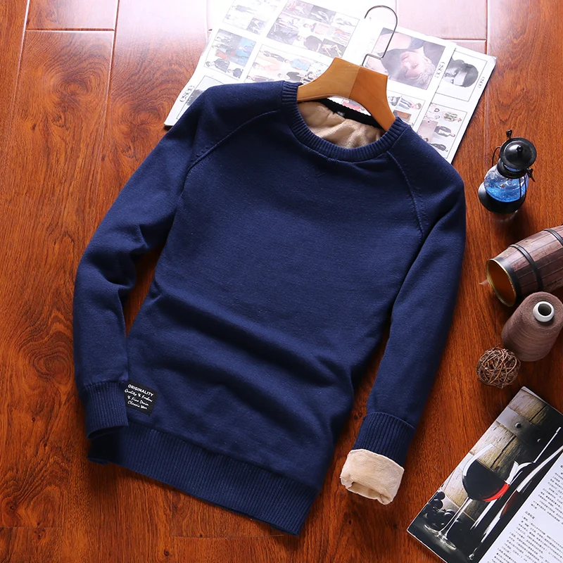 2019 Men's Pullovers O-Neck Sweater Solid 100% Cotton Sweater's For Men Autumn Long Sleeve Casual Pullovers Male Newest
2019 Men's Pullovers O-Neck Sweater Solid 100% Cotton Sweater's For Men Autumn Long Sleeve Casual Pullovers Male Newest