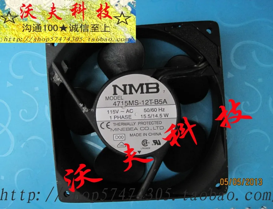 For Original nmb 4715ms-12t-b5a 115v 12038 high temperature resistant aluminum cooling fan
For Original nmb 4715ms-12t-b5a 115v 12038 high temperature resistant aluminum cooling fan