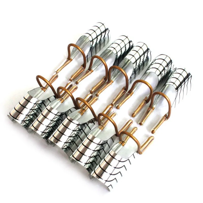 5PCS Reusable Metal Dual Silver French Nail Art Tips Acrylic UV Gel Extension Guide Form Styling Tools
5PCS Reusable Metal Dual Silver French Nail Art Tips Acrylic UV Gel Extension Guide Form Styling Tools
