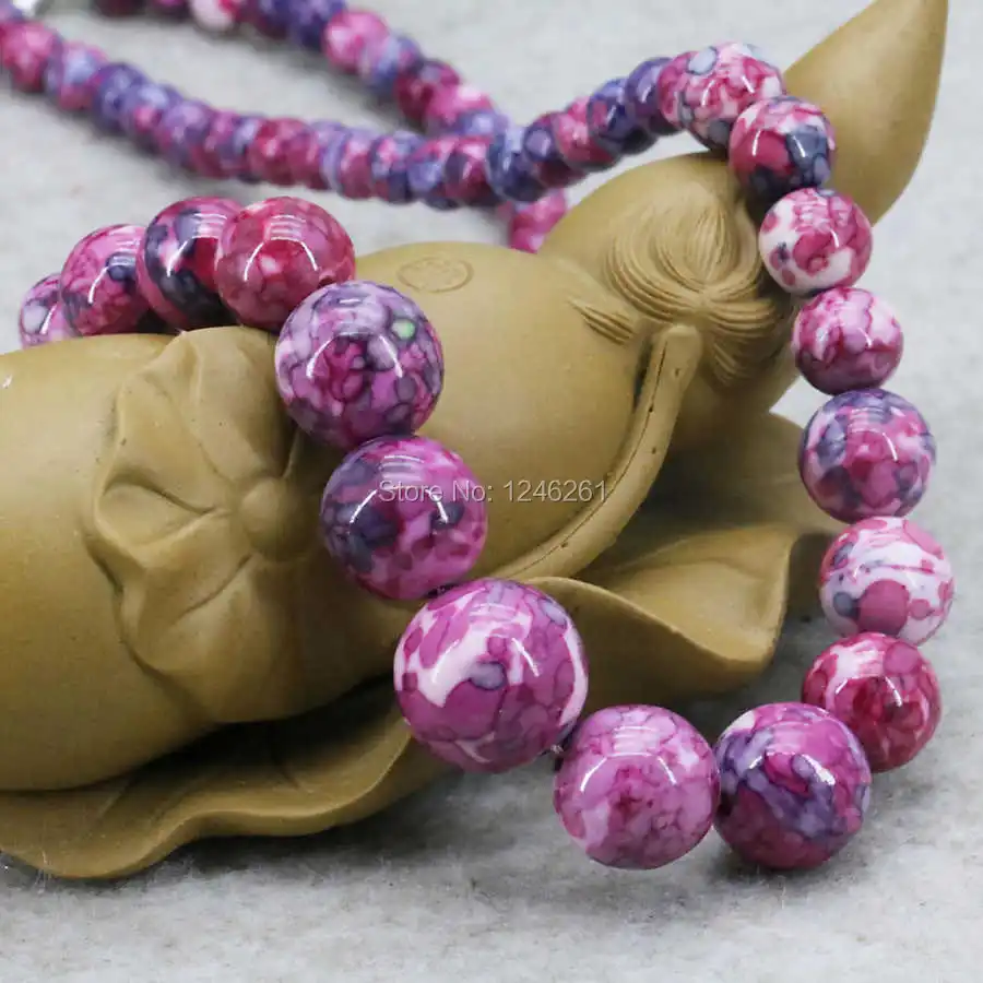 Hot Pink Chalcedony Tower Necklace Chain Semi-precious Stone Riverstone Rain Flower Rainbow 6-14mm Craft Jewelry Making 15inch
Hot Pink Chalcedony Tower Necklace Chain Semi-precious Stone Riverstone Rain Flower Rainbow 6-14mm Craft Jewelry Making 15inch