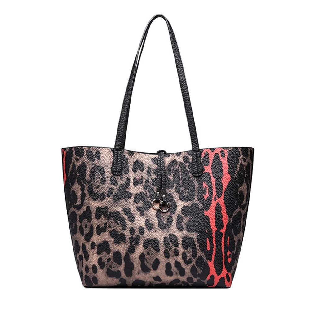 Fashion Trend Leopard Pattern Women Composite Bags Large Capacity Waterproof Lady Handbags Outdoor Casual Female Shoulder Bags
Fashion Trend Leopard Pattern Women Composite Bags Large Capacity Waterproof Lady Handbags Outdoor Casual Female Shoulder Bags