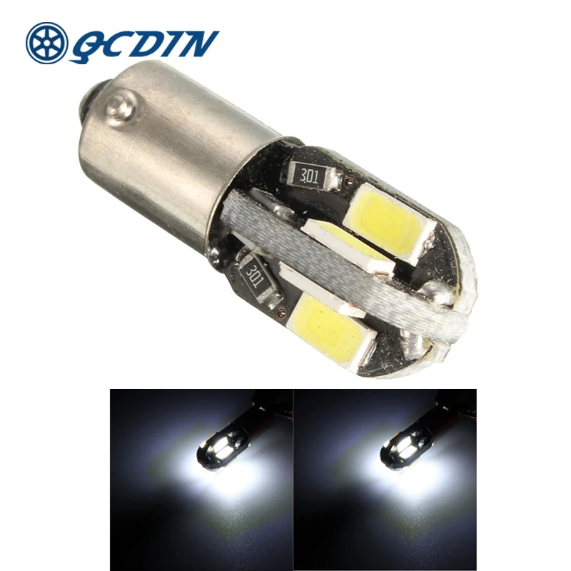 QCDIN 2Pcs Car Signal Lamp 12V BA9S 6000K 2W White Clearance Light SMD 5730 LED Chip For Motorcycle Cars LED Signal Lamp
QCDIN 2Pcs Car Signal Lamp 12V BA9S 6000K 2W White Clearance Light SMD 5730 LED Chip For Motorcycle Cars LED Signal Lamp