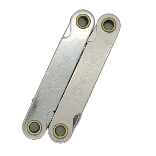 Excellent quality 20 blades Gauging Tools Gauges 1pc 55 degree Whitworth+1pc 60 degree Metric Screw Thread Pitch Measure Gage
Excellent quality 20 blades Gauging Tools Gauges 1pc 55 degree Whitworth+1pc 60 degree Metric Screw Thread Pitch Measure Gage