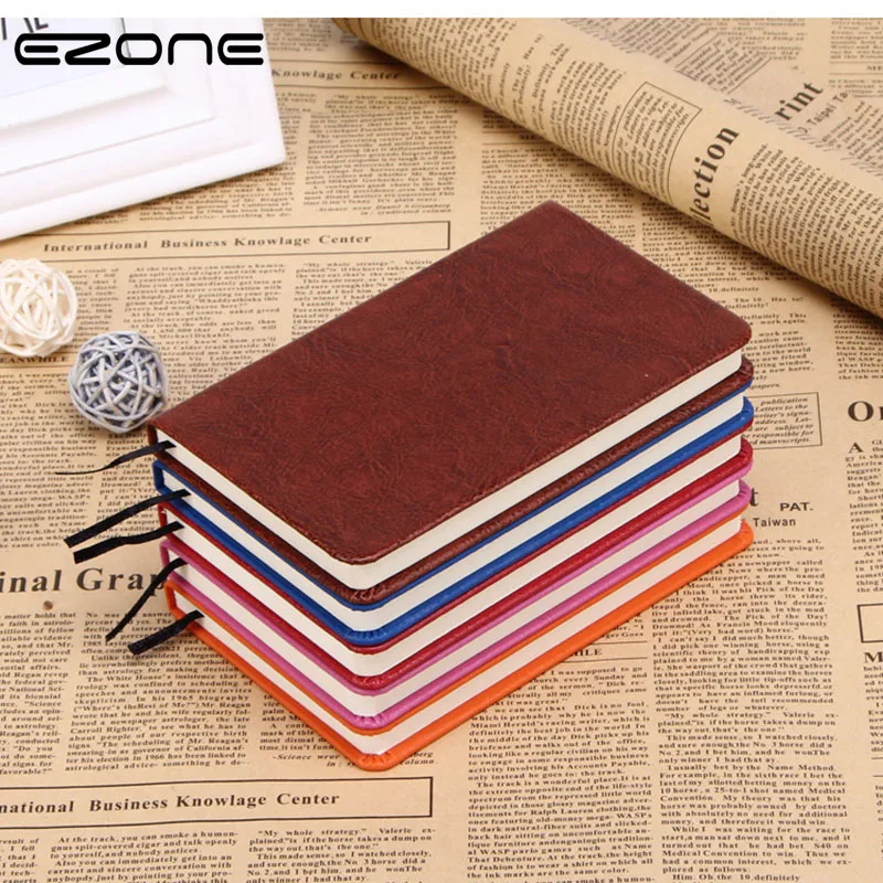 EZONE 1PC A7/B6/A6/A5 Leather Cover Notebook Cover Color Random 160 Pages Office Metting Memo Simple Style School Students Diary
EZONE 1PC A7/B6/A6/A5 Leather Cover Notebook Cover Color Random 160 Pages Office Metting Memo Simple Style School Students Diary