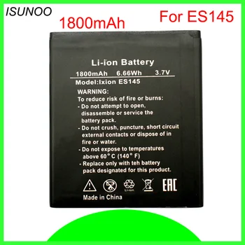 ISUNOO 5pcs/lot ES145 Battery For Fly DEXP IXION ES145 ES 145 Li-ion Mobile Phone Battery 1800mAh
ISUNOO 5pcs/lot ES145 Battery For Fly DEXP IXION ES145 ES 145 Li-ion Mobile Phone Battery 1800mAh