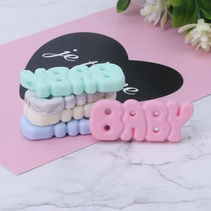 Silicone Beads Baby Teether DIY Jewelry Necklace Pendant Teething Supplies Grind Bead Oral Care
Silicone Beads Baby Teether DIY Jewelry Necklace Pendant Teething Supplies Grind Bead Oral Care