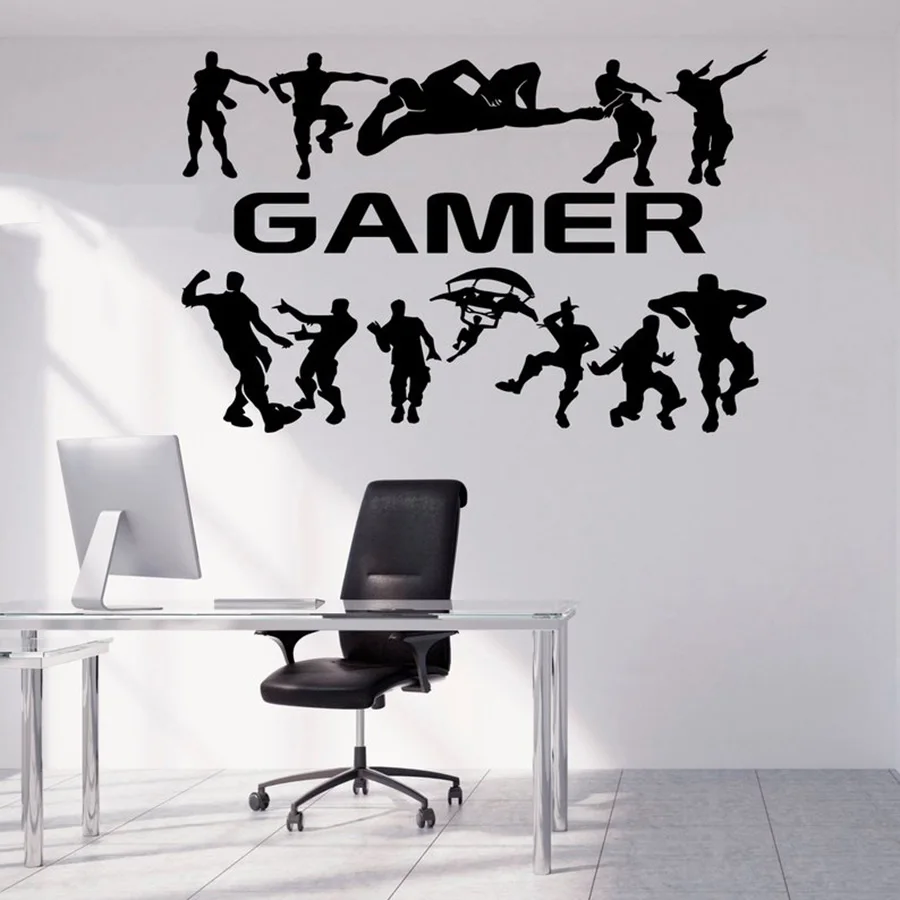 Gamer Vinyl Wall Sticker For Kids Rooms House Decoration PS4 Battle Royale Xbox Mural Poster Gaming Room Decor Wallpaper X126
Gamer Vinyl Wall Sticker For Kids Rooms House Decoration PS4 Battle Royale Xbox Mural Poster Gaming Room Decor Wallpaper X126