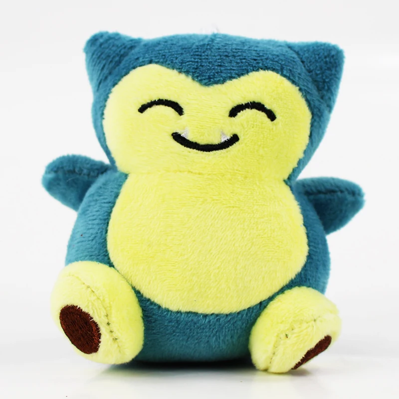 9 см Новое поступление Аниме Snorlax чучело брелок плюшевая кукла игрушка подарок