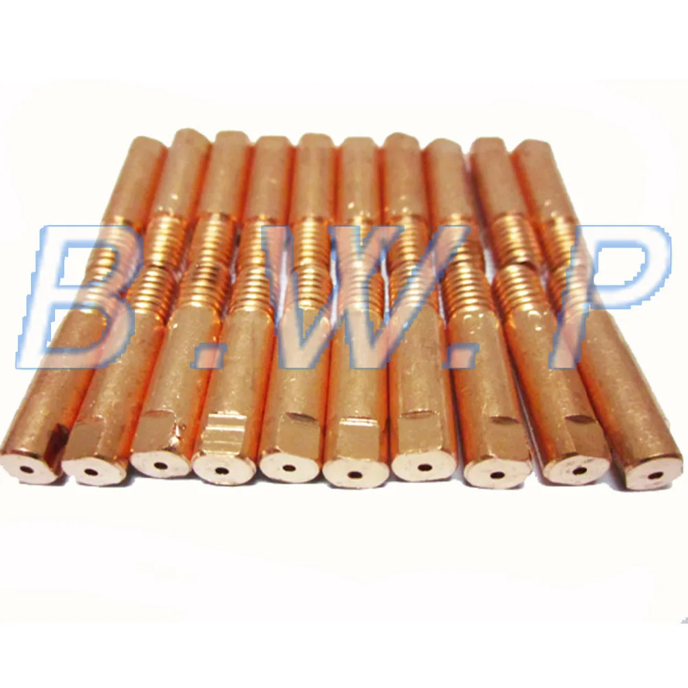 MB 15AK MIG Welding Torch Consumables Tips Contact Tips Size M6*25*1.0mm Pack with 20Pcs
MB 15AK MIG Welding Torch Consumables Tips Contact Tips Size M6*25*1.0mm Pack with 20Pcs