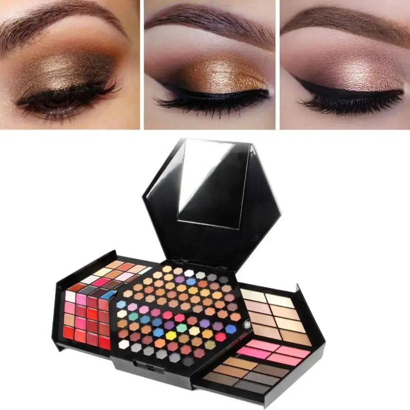 130 Color Multi-Function Hexagonal Full Eye Shadow High Gloss Concealer Red Eyeshadow Palette MakeUp LongLasting Eye Palette
130 Color Multi-Function Hexagonal Full Eye Shadow High Gloss Concealer Red Eyeshadow Palette MakeUp LongLasting Eye Palette