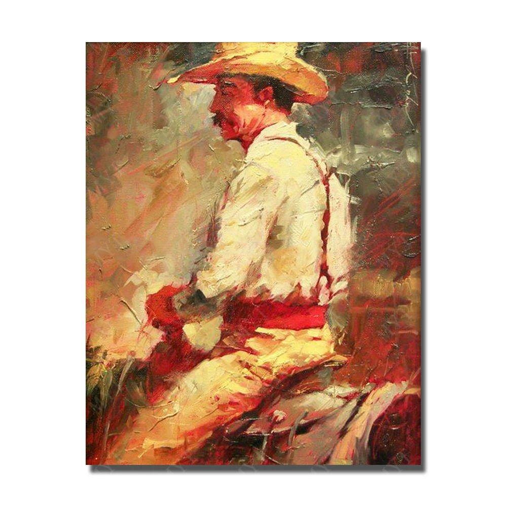 Warm Color The Man Ride Horse Paintings for Living Room Wall Abstract Oil Painting Handpainted Cheap Modern Paintings No Framed
Warm Color The Man Ride Horse Paintings for Living Room Wall Abstract Oil Painting Handpainted Cheap Modern Paintings No Framed