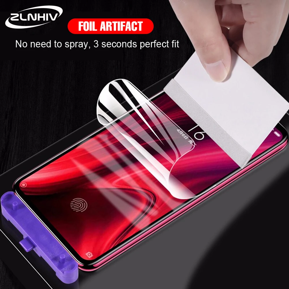 ZLNHIV soft full cover for xiaomi redmi 5 plus redmi note 5 S2 hydrogel film for redmi 5A phone screen protector protective film
ZLNHIV soft full cover for xiaomi redmi 5 plus redmi note 5 S2 hydrogel film for redmi 5A phone screen protector protective film