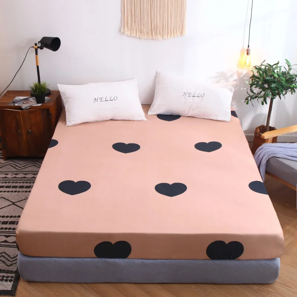 BEST.WENSD New Fitted Sheet On Elastic Band Mattress Cover with Elastic Rubber Band Printed Bed Sheet Hot Selling Bed Linen
BEST.WENSD New Fitted Sheet On Elastic Band Mattress Cover with Elastic Rubber Band Printed Bed Sheet Hot Selling Bed Linen