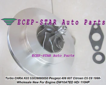Turbo CHRA Cartridge Core K03 53039880050 53039700050 Turbocharger For Citroen C5 C8 For Peugeot 406 607 DW10ATED 2.0L HDi 1998-
Turbo CHRA Cartridge Core K03 53039880050 53039700050 Turbocharger For Citroen C5 C8 For Peugeot 406 607 DW10ATED 2.0L HDi 1998-