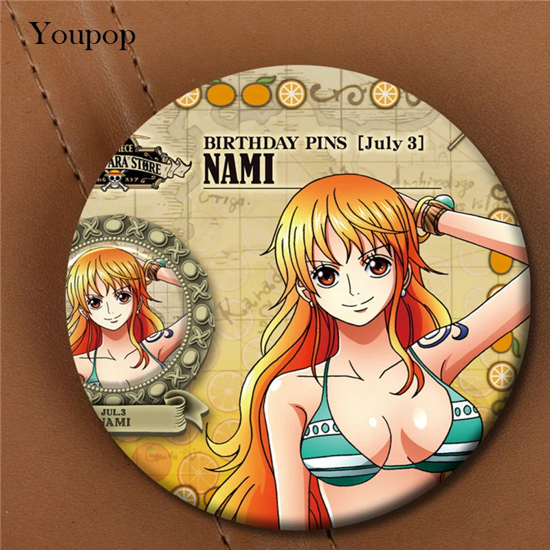 Youpop ONE PIECE Nami Anime Brooch Pins Badge Accessories For Clothes Hat Backpack Decoration Men and Women Boy Girl XZ0332
Youpop ONE PIECE Nami Anime Brooch Pins Badge Accessories For Clothes Hat Backpack Decoration Men and Women Boy Girl XZ0332