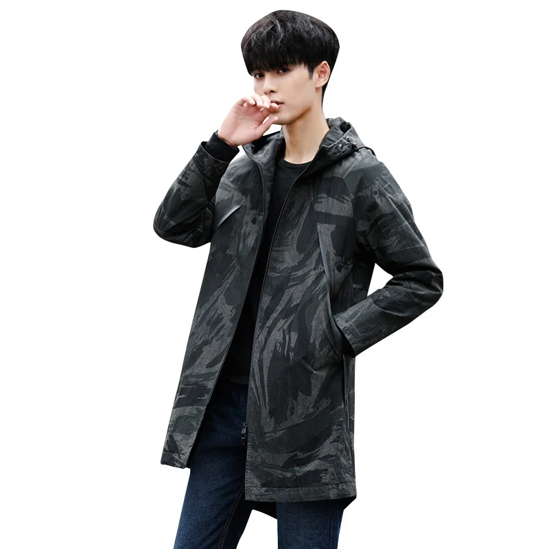 BROWON 2019 Brand New Autumn Winter Mens Trench Coat Jacket Camouflage Pattern Regular Fit Windbreakers Plus Size 4XL
BROWON 2019 Brand New Autumn Winter Mens Trench Coat Jacket Camouflage Pattern Regular Fit Windbreakers Plus Size 4XL