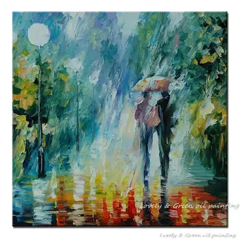 Handpainted Modern Knife Heavy Rain Oil Painting Absrtact Canvas Art Pictures For Room Decor Wall Paintings Hang Beautiful Craft
Handpainted Modern Knife Heavy Rain Oil Painting Absrtact Canvas Art Pictures For Room Decor Wall Paintings Hang Beautiful Craft