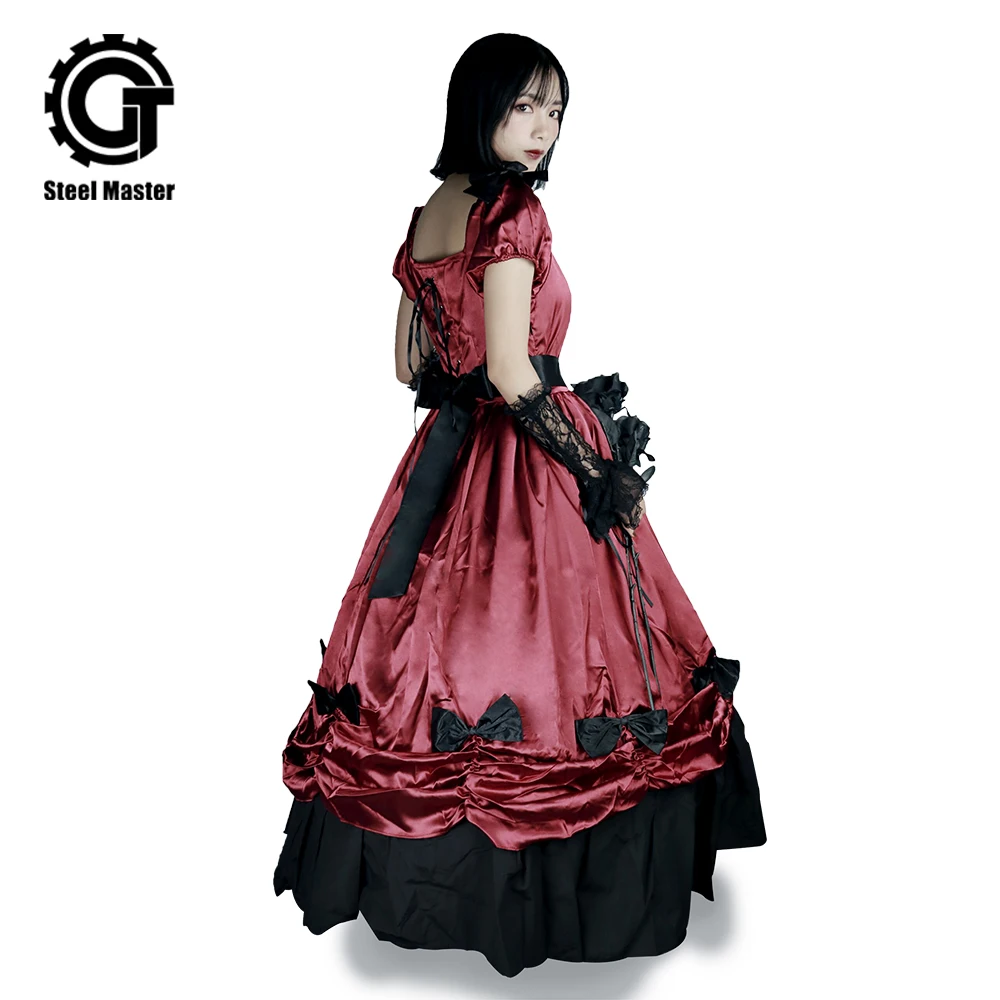 2019 New Victoria Lolita Japanese Long Dress To Send A Bow To Send A Dress Red Temperament Banquet Dress Fluffy Dress
2019 New Victoria Lolita Japanese Long Dress To Send A Bow To Send A Dress Red Temperament Banquet Dress Fluffy Dress
