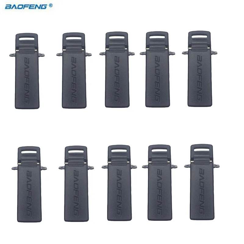Original 10PCS Back clips spring BaoFeng UV-5R Belt Clip for BaofengUV 5RE plus 5ra clamps part radio walkie talkie Accessories
Original 10PCS Back clips spring BaoFeng UV-5R Belt Clip for BaofengUV 5RE plus 5ra clamps part radio walkie talkie Accessories