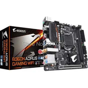 MINI ITX For Gigabyte GA-B360N AORUS GAMING WIFI original B360 Motherboard B360N AORUS GAMING Socket LGA1151 Support I7 8700
MINI ITX For Gigabyte GA-B360N AORUS GAMING WIFI original B360 Motherboard B360N AORUS GAMING Socket LGA1151 Support I7 8700