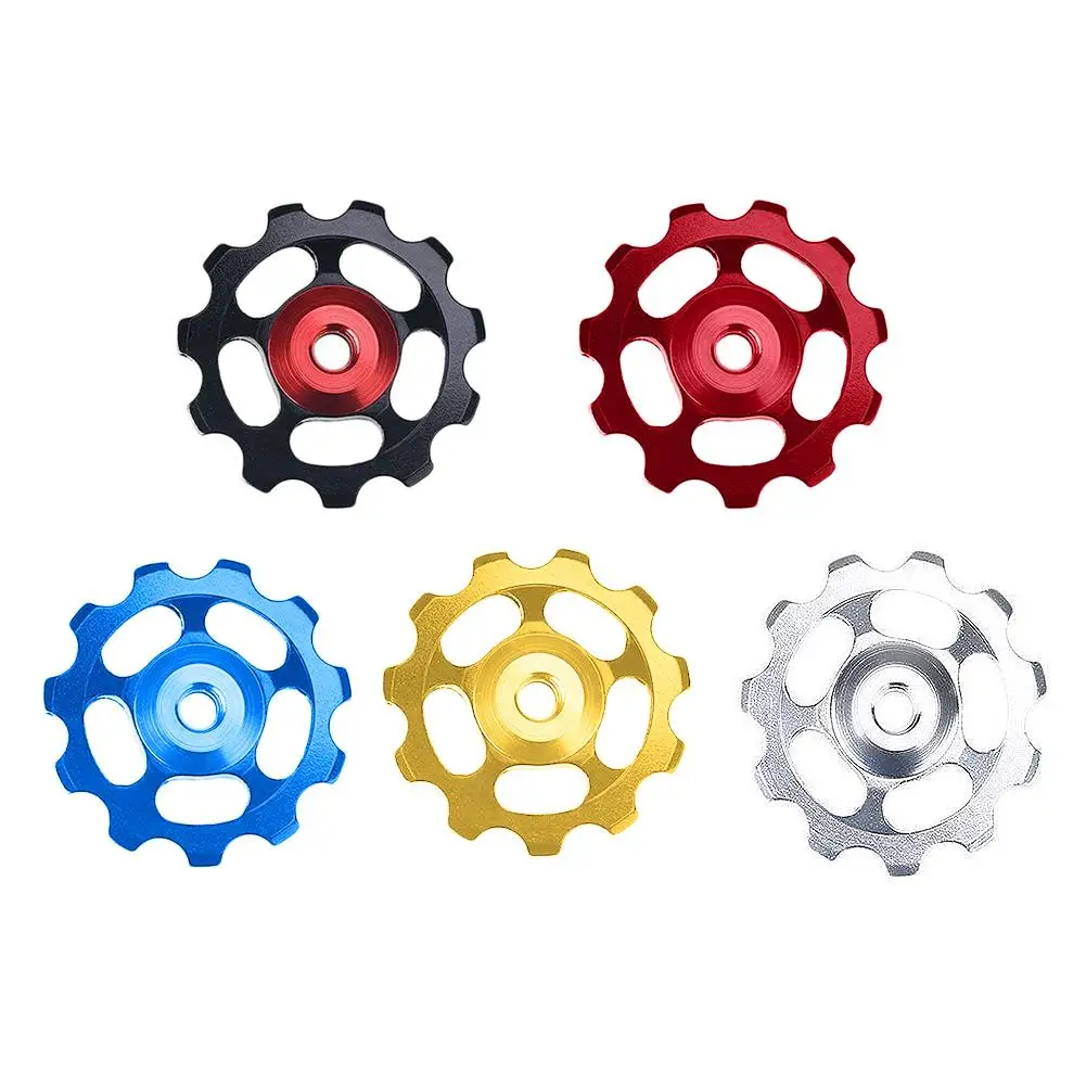 DIY Bicycle 11T Rear Dial Guide Mountain Bike Transmission Aluminum Alloy Guide Wheel Bicycle Bearing Tension Wheel
DIY Bicycle 11T Rear Dial Guide Mountain Bike Transmission Aluminum Alloy Guide Wheel Bicycle Bearing Tension Wheel