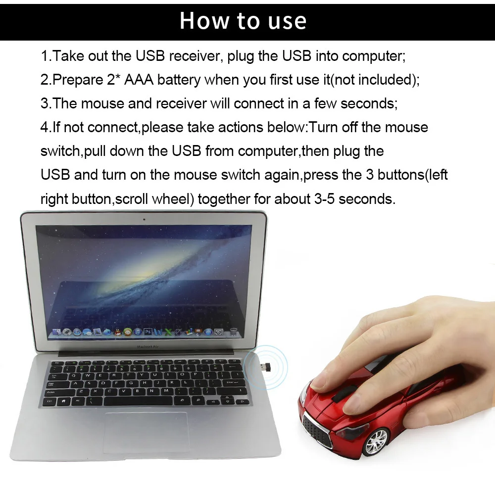 wireless car mouse