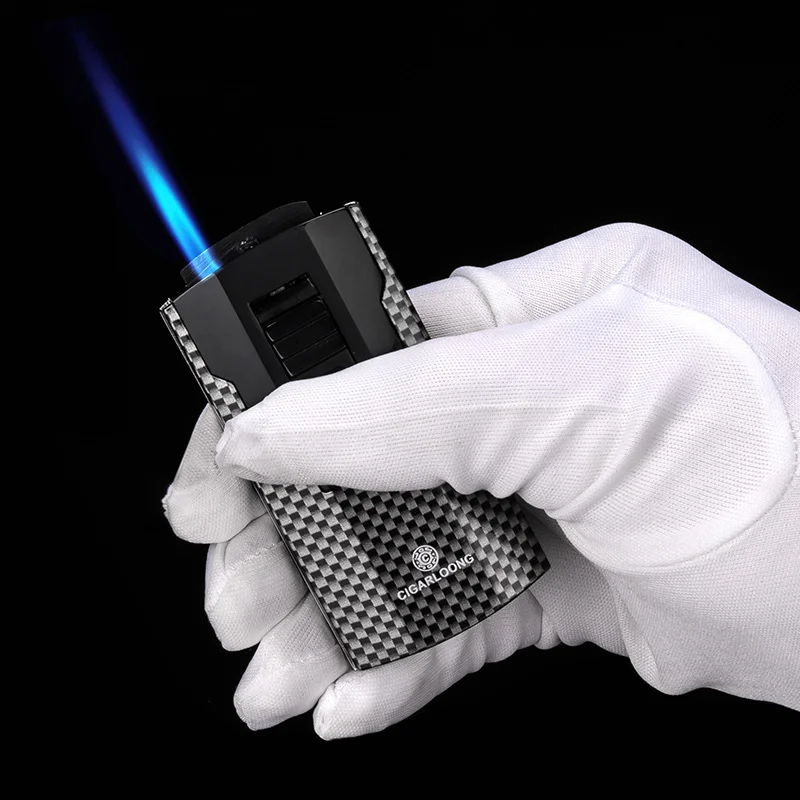 Cigar lighter large firepower inflatable windproof straight into the lighter gift box CB-0802
Cigar lighter large firepower inflatable windproof straight into the lighter gift box CB-0802