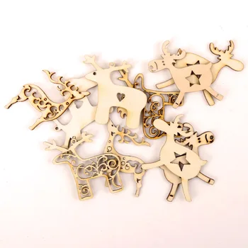 Christmas Deer Pattern Wooden Scrapbooking Collection Craft Handmade DIY Accessory Home Decoration 45-55mm 10pcs
Christmas Deer Pattern Wooden Scrapbooking Collection Craft Handmade DIY Accessory Home Decoration 45-55mm 10pcs