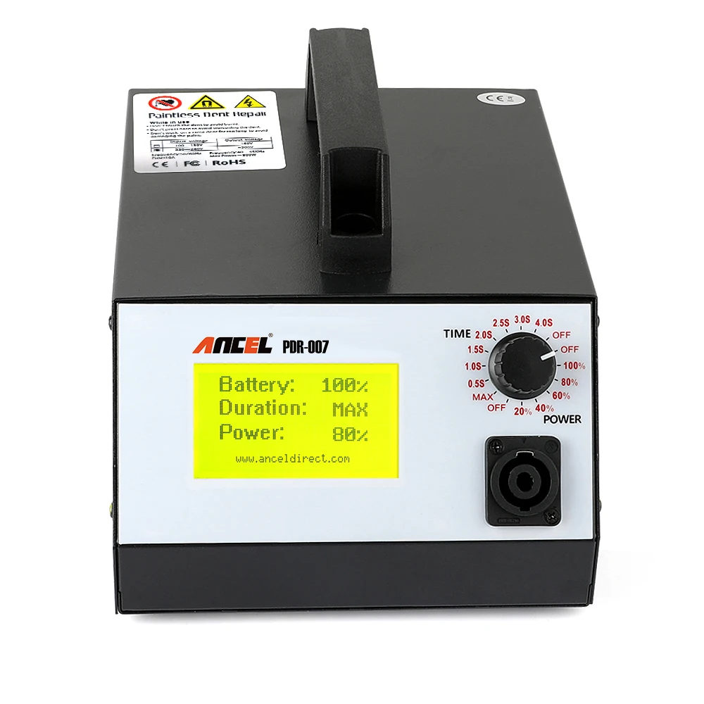 Ancel PDR007 OBD2 Sheet Metal Dent Repair Tool Paintless Magnetic Induction Heater for Car Sheet Metal Dent Repair Device
Ancel PDR007 OBD2 Sheet Metal Dent Repair Tool Paintless Magnetic Induction Heater for Car Sheet Metal Dent Repair Device