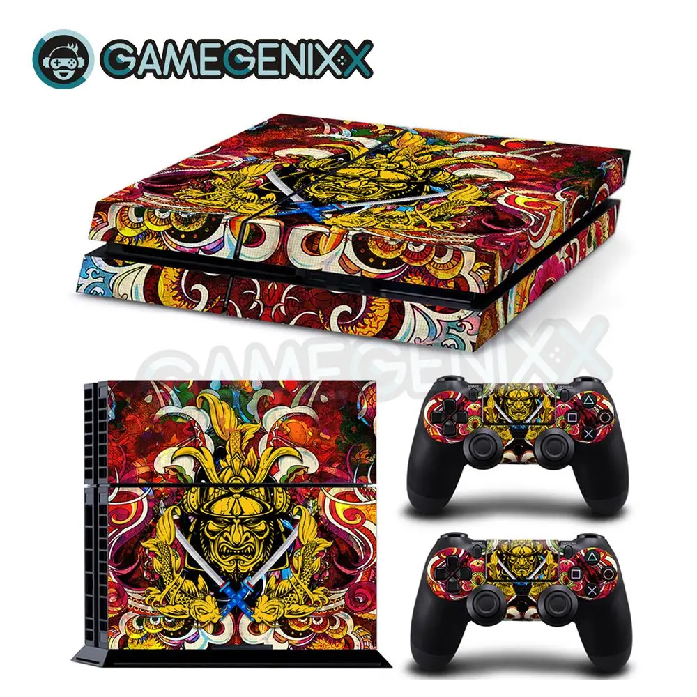GAMEGENIXX Skin Sticker Protective Vinyl Decal for PS4 Console and 2 Controllers - Asian Sword
GAMEGENIXX Skin Sticker Protective Vinyl Decal for PS4 Console and 2 Controllers - Asian Sword