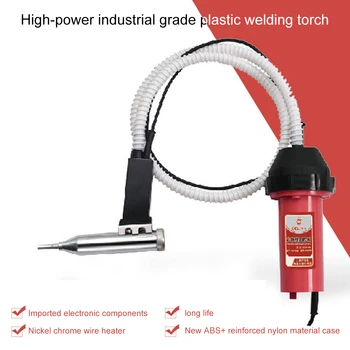220V 1000W Hot Air Torch Plastic Welding Gun Welder Pistol 10meter Welding Rods PP/PE/PVC/ABS/PPR each 2meter 1pc Heat Element
220V 1000W Hot Air Torch Plastic Welding Gun Welder Pistol 10meter Welding Rods PP/PE/PVC/ABS/PPR each 2meter 1pc Heat Element