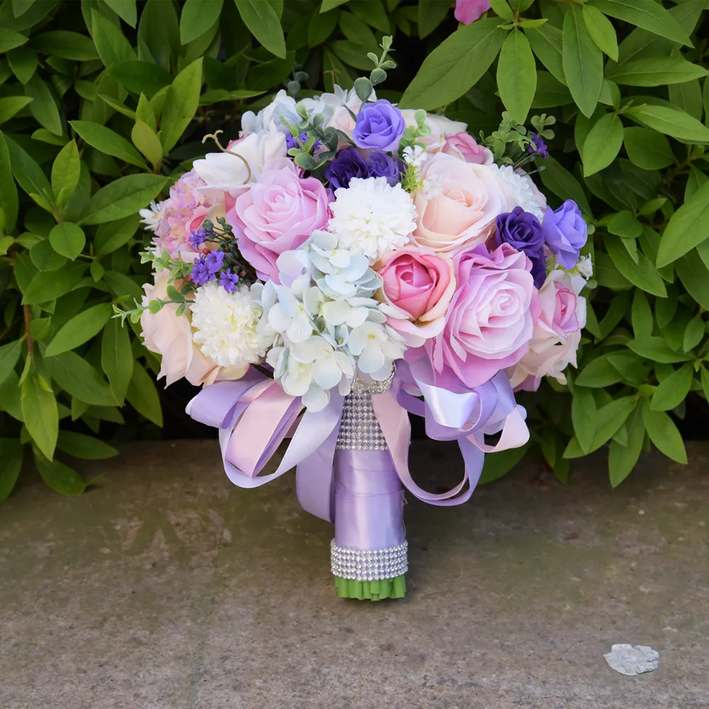 ZUOYITING,Silk Wedding Flowers Garden Bouquet Flowers Bridesmaid Bouquets Roses Hydrangea Bridal Bouquet Wrist Wedding Bouquet 7
ZUOYITING,Silk Wedding Flowers Garden Bouquet Flowers Bridesmaid Bouquets Roses Hydrangea Bridal Bouquet Wrist Wedding Bouquet 7