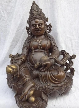 USPS to USA S1823 18" Tibet Pure Bronze Buddhist Temple Joss Yellow Jambhala Buddha Statue Set
USPS to USA S1823 18" Tibet Pure Bronze Buddhist Temple Joss Yellow Jambhala Buddha Statue Set