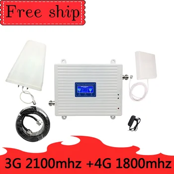 2100MHZ WCDMA LTE DCS 1800MHZ 3G 4G Dual Band Mobile Signal Repeater 4G LTE Cellular Booster Amplifier 3G 4G Antenna
2100MHZ WCDMA LTE DCS 1800MHZ 3G 4G Dual Band Mobile Signal Repeater 4G LTE Cellular Booster Amplifier 3G 4G Antenna