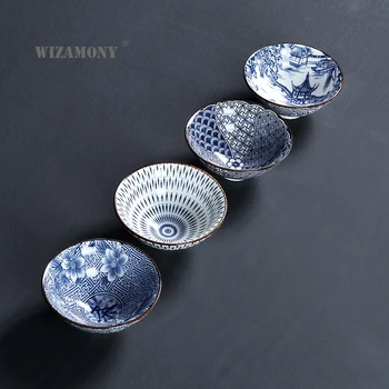 WIZAMONY Drinkware Bue and White Chinese Porcelain Tea Bowl for puer Teacup Tea Set Ceramic Atique Glaze Kung Fu Tea Master Cup
WIZAMONY Drinkware Bue and White Chinese Porcelain Tea Bowl for puer Teacup Tea Set Ceramic Atique Glaze Kung Fu Tea Master Cup