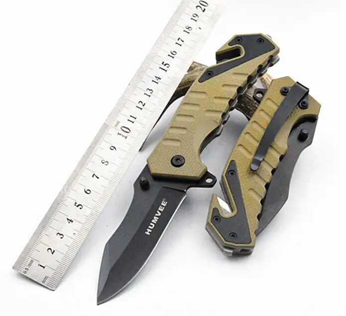 LLxxmm Tactical Pocket Folding Knife 5cr Steel Blade G10 Handle Outdoor Survival Knives Army EDC Tools Camping
LLxxmm Tactical Pocket Folding Knife 5cr Steel Blade G10 Handle Outdoor Survival Knives Army EDC Tools Camping