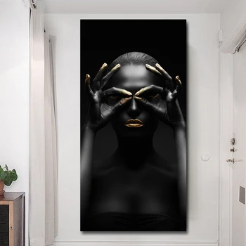 Canvas Prints Modern Black Woman Model Painting Wall Art Poster And Prints Pictures Home Decoration For Living Room No Frame
Canvas Prints Modern Black Woman Model Painting Wall Art Poster And Prints Pictures Home Decoration For Living Room No Frame