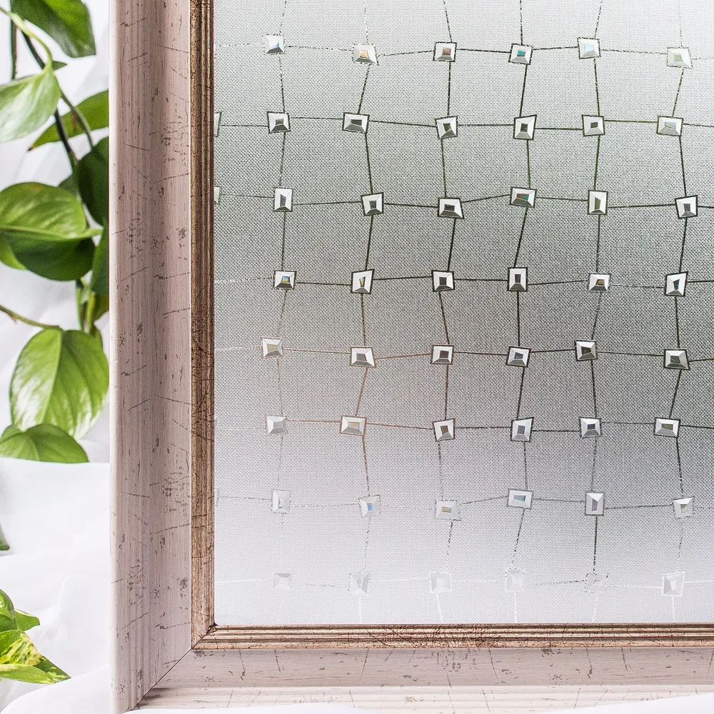 CottonColors Home Decor Geometric Decorative Window Films Cover No-Glue Static Privacy Window Glass Sticker Size 90 x 200cm
CottonColors Home Decor Geometric Decorative Window Films Cover No-Glue Static Privacy Window Glass Sticker Size 90 x 200cm