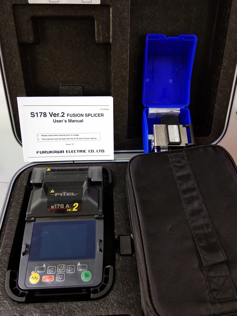 Оригинальная японская машина для сращивания оптического волокна FITEL S178A soudeuse de