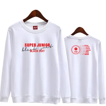 Super junior 8th album play black suit same printing o neck pullover thin hoodies for kpop fans unisex spring autumn sweatshirt
Super junior 8th album play black suit same printing o neck pullover thin hoodies for kpop fans unisex spring autumn sweatshirt