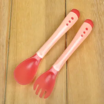 Newborn Baby Dishes Feeding Sliced Spoon Fork Soft Silicone Kids Children Flatware Infant Feeding Spoon Fork 2 pcs New
Newborn Baby Dishes Feeding Sliced Spoon Fork Soft Silicone Kids Children Flatware Infant Feeding Spoon Fork 2 pcs New